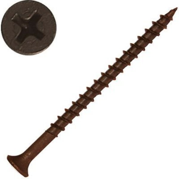 Screw Products Drywall Screw, #8 x 2-1/2 in, Steel, Bugle Head Phillips Drive DW-8212C